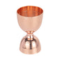 Bar Lux 1 oz / 2 oz Copper-Plated Stainless Steel Jigger - Negroni - 1 count box