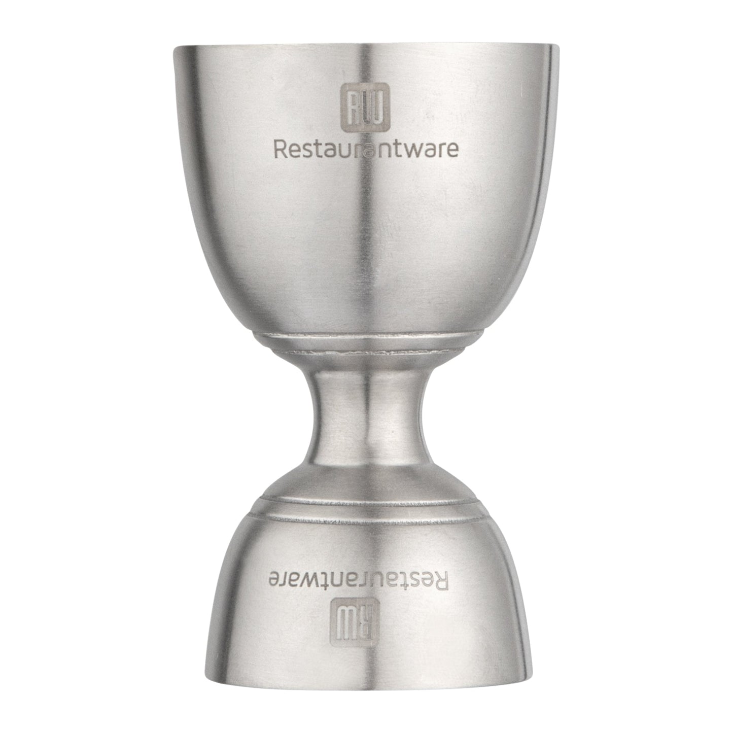 Bar Lux 1 oz / 2 oz Stainless Steel Jigger - Negroni - 1 count box