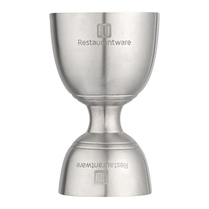 Bar Lux 1 oz / 2 oz Stainless Steel Jigger - Negroni - 1 count box