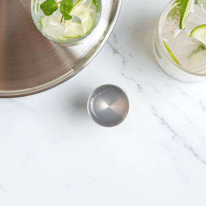 Bar Lux 1 oz / 2 oz Stainless Steel Jigger - Negroni - 1 count box