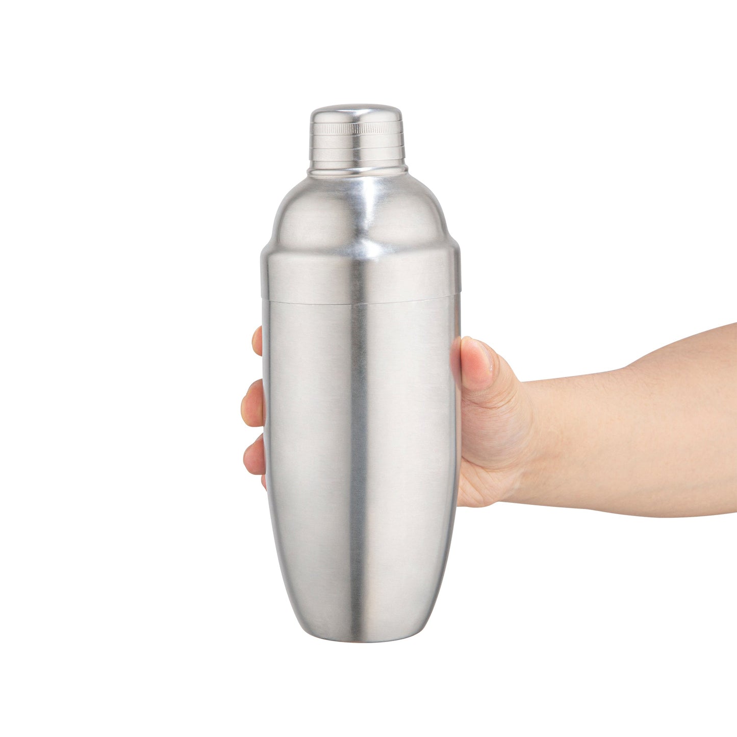 Bar Lux 24 oz Stainless Steel Cobbler Shaker - Brushed Finish - 1 count box