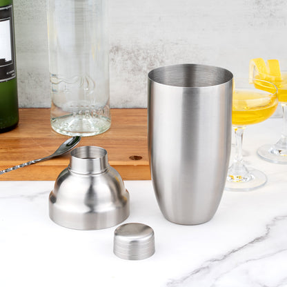 Bar Lux 24 oz Stainless Steel Cobbler Shaker - Brushed Finish - 1 count box
