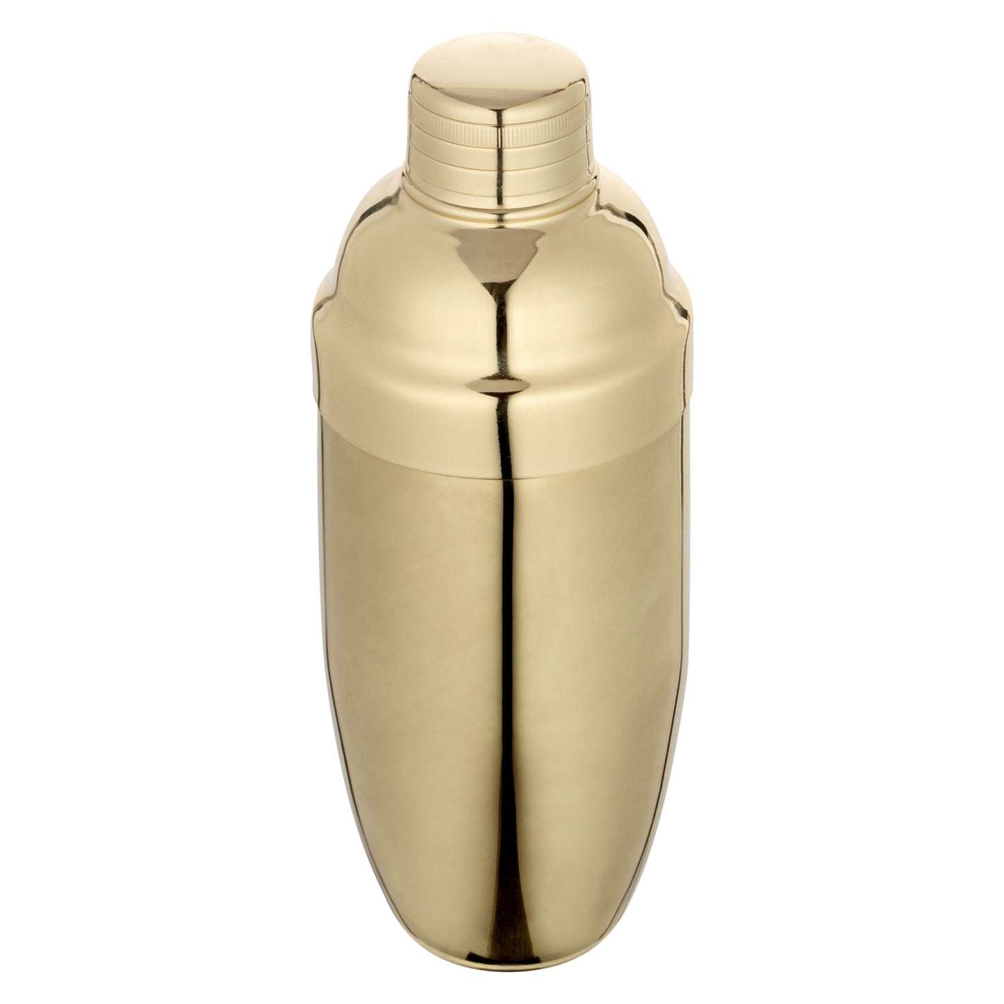 Bar Lux 24 oz Gold-Plated Stainless Steel Cobbler Shaker - 1 count box