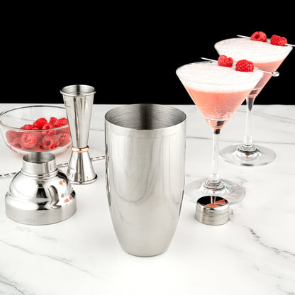 Bar Lux 24 oz Stainless Steel Cobbler Shaker - Mirrored Finish - 1 count box