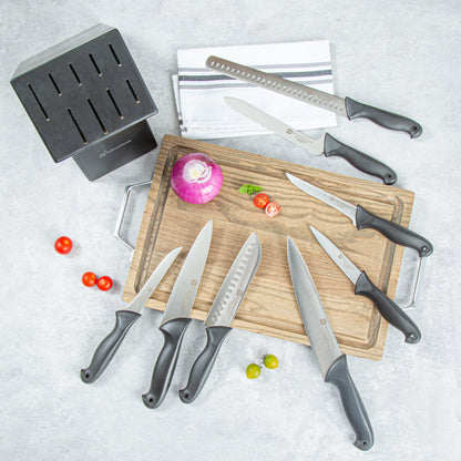 Sensei Back of the House German Steel 8-Piece Knife Set - HACCP Protection - 1 count box