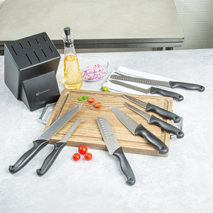 Sensei Back of the House German Steel 8-Piece Knife Set - HACCP Protection - 1 count box