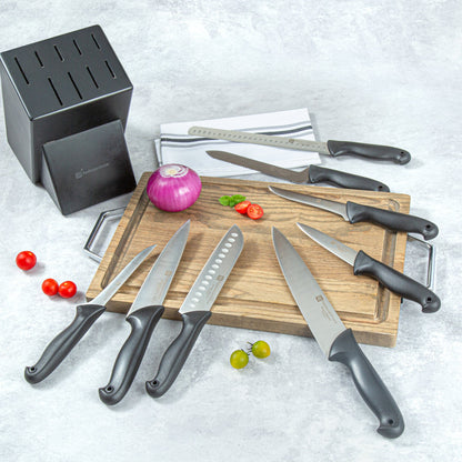 Sensei Back of the House German Steel 8-Piece Knife Set - HACCP Protection - 1 count box