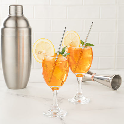 Bar Lux Stainless Steel Straw - 5" - 2 count box