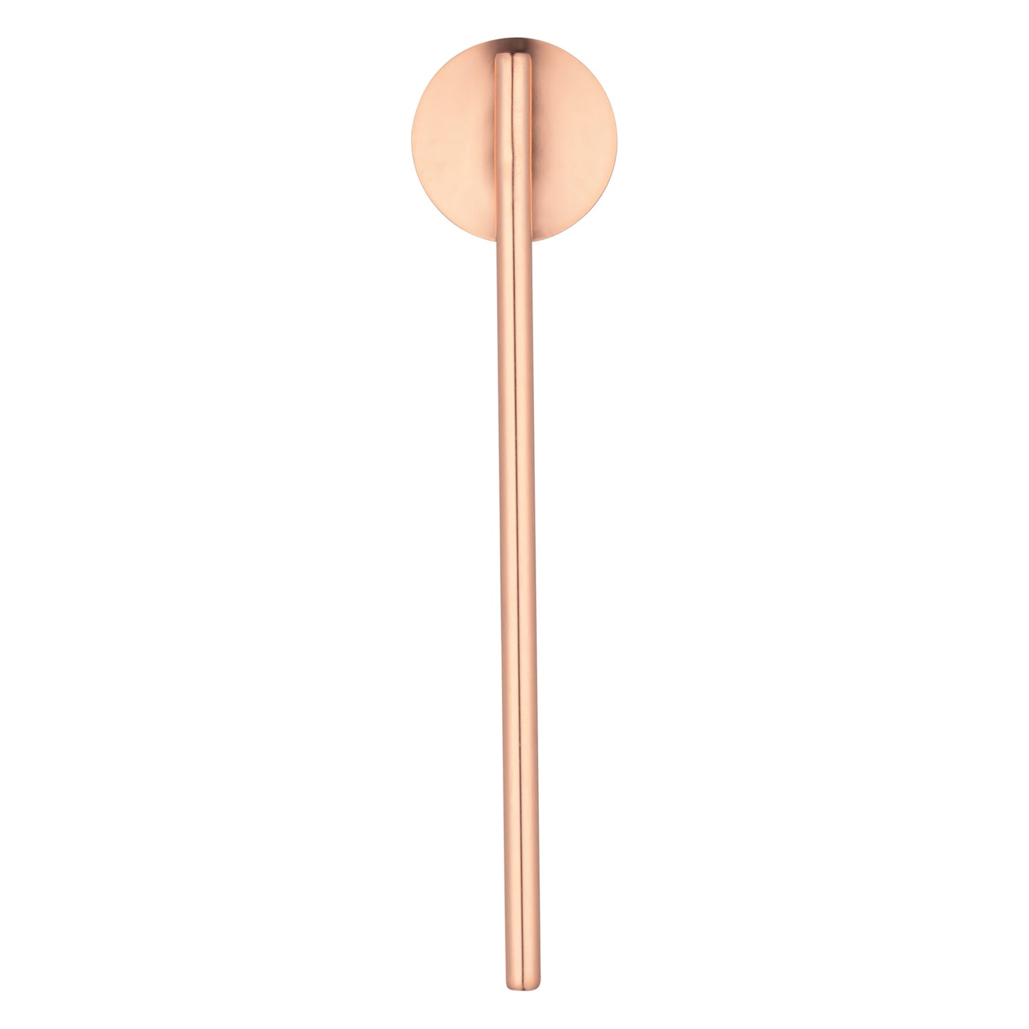 Bar Lux Copper-Plated Stainless Steel Julep Spoon Straw - 5" - 2 count box