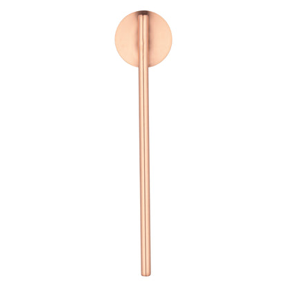 Bar Lux Copper-Plated Stainless Steel Julep Spoon Straw - 5" - 2 count box