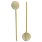Bar Lux Gold-Plated Stainless Steel Julep Spoon Straw - 5" - 2 count box