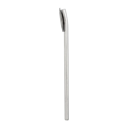 Bar Lux Stainless Steel Julep Spoon Straw - 5" - 2 count box