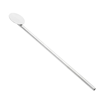 Bar Lux Stainless Steel Julep Spoon Straw - 7 1/2" - 2 count box