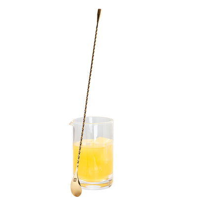 Bar Lux Gold-Plated Stainless Steel Belicoso Barspoon - 16" - 1 count box