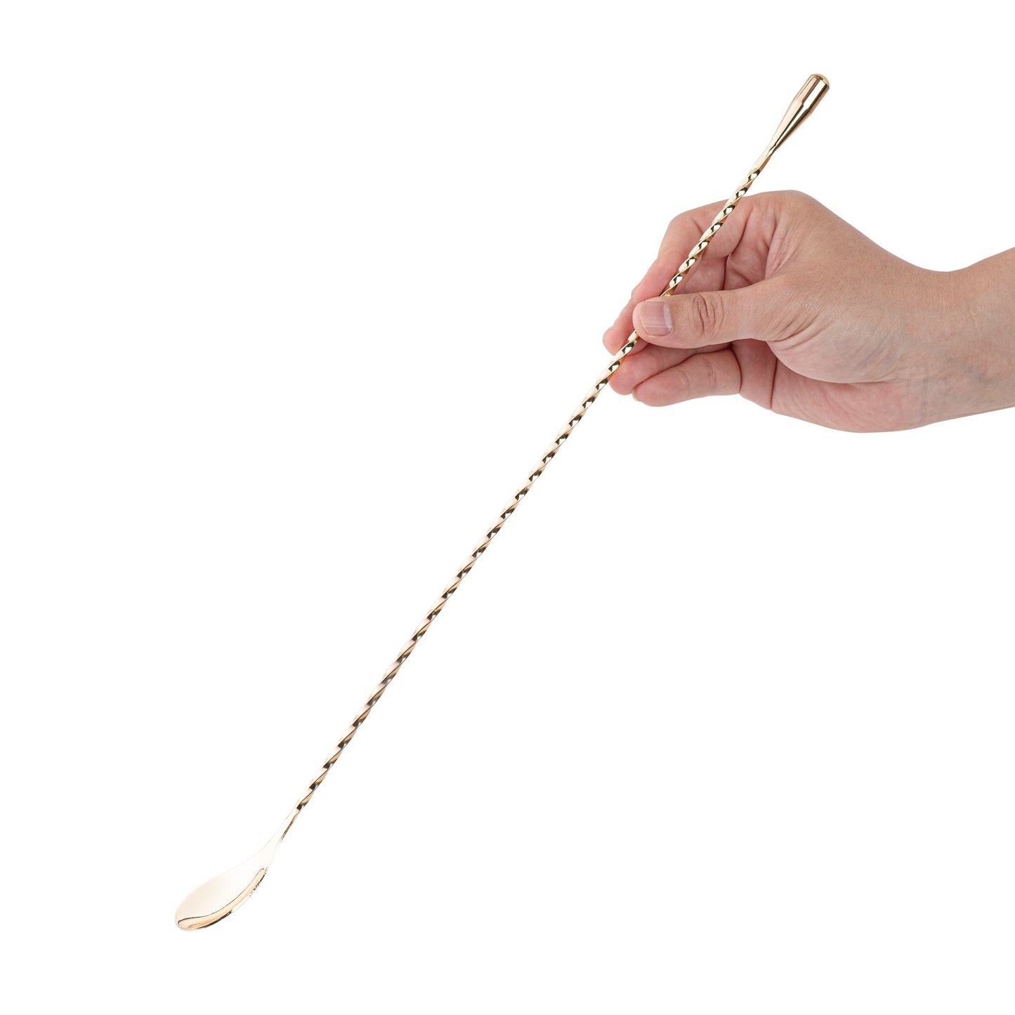 Bar Lux Gold-Plated Stainless Steel Belicoso Barspoon - 16" - 1 count box
