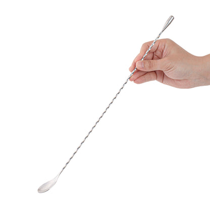 Bar Lux Stainless Steel Belicoso Barspoon - 16" - 1 count box