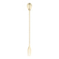 Bar Lux Gold-Plated Stainless Steel Trident Barspoon - 12" - 1 count box