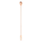 Bar Lux Copper-Plated Stainless Steel Trident Barspoon - 16" - 1 count box