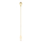 Bar Lux Gold-Plated Stainless Steel Trident Barspoon - 16" - 1 count box