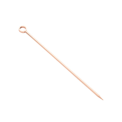 Bar Lux Copper Stainless Steel Cocktail Pick - 4 1/2" - 10 count box