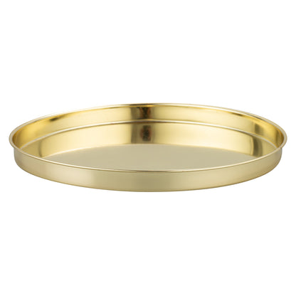 Bar Lux Gold-Plated Stainless Steel Serving Tray - 12 1/2" x 12 1/2" x 1" - 1 count box