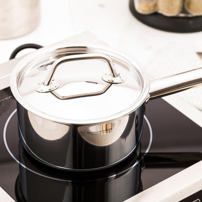 Met Lux Stainless Steel Sauce Pan Lid - Fits 1.5 qt - 1 count box
