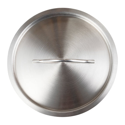 Met Lux Stainless Steel Sauce Pan Lid - Fits 7.5 and 13.5 qt - 1 count box