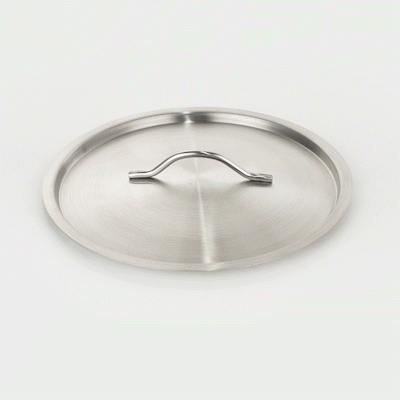Met Lux Stainless Steel Sauce Pan Lid - Fits 21 qt - 1 count box