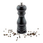 Chef 101 Classic French Black Wood Pepper Mill - High Gloss - 2" x 2" x 6" - 1 count box