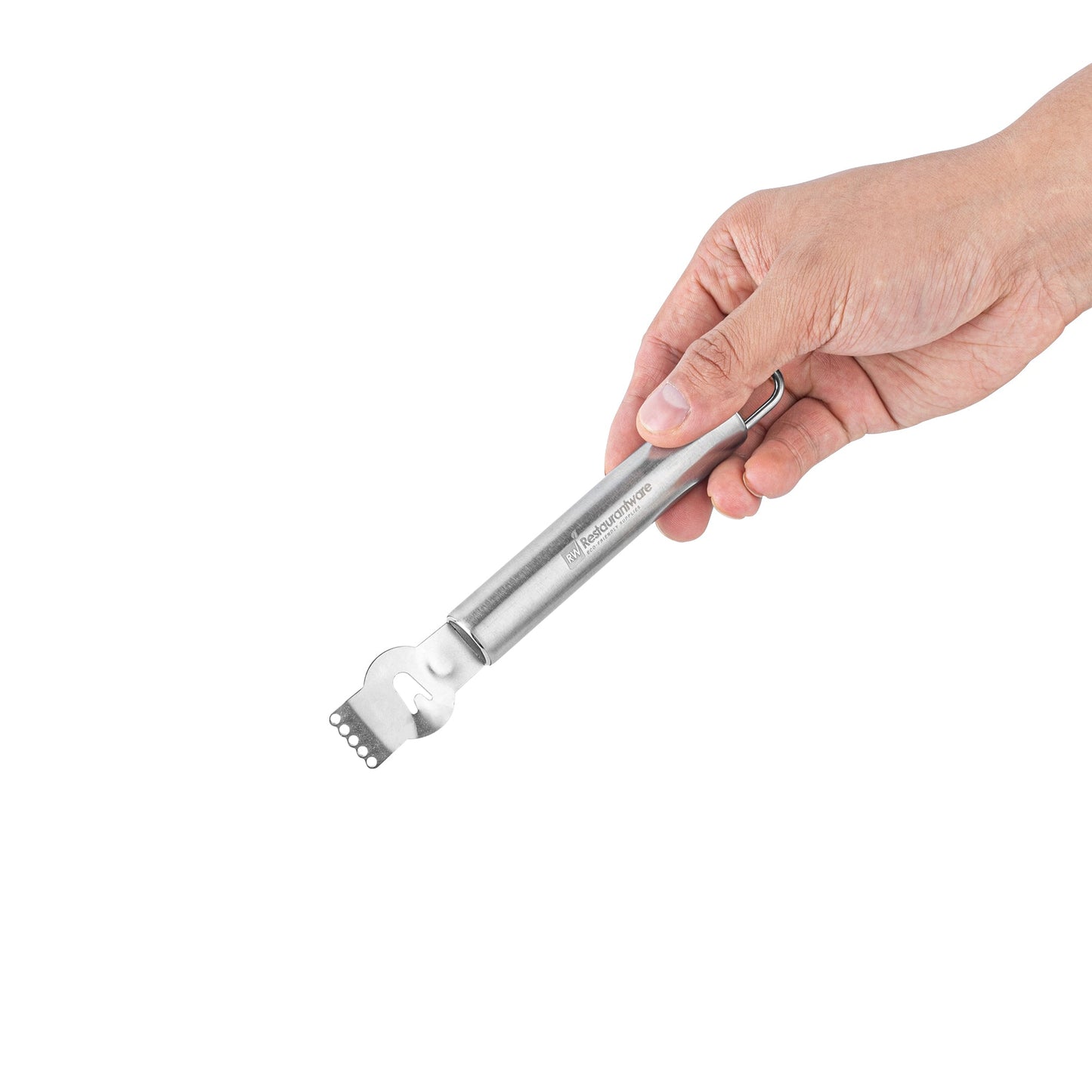 Met Lux Stainless Steel Citrus Zester and Channel Knife - 6 1/2" x 1" x 3/4" - 1 count box