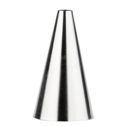 Pastry Tek Stainless Steel #7 Round Piping Tip - 3/4" x 3/4" x 1 1/4" - 1 count box