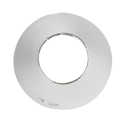 Pastry Tek Stainless Steel #12 Round Piping Tip - 3/4" x 3/4" x 1 1/4" - 1 count box