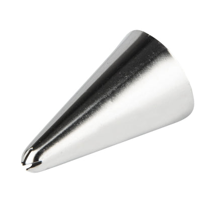 Pastry Tek Stainless Steel #24 Closed Star Piping Tip - 3/4" x 3/4" x 1" - 1 count box