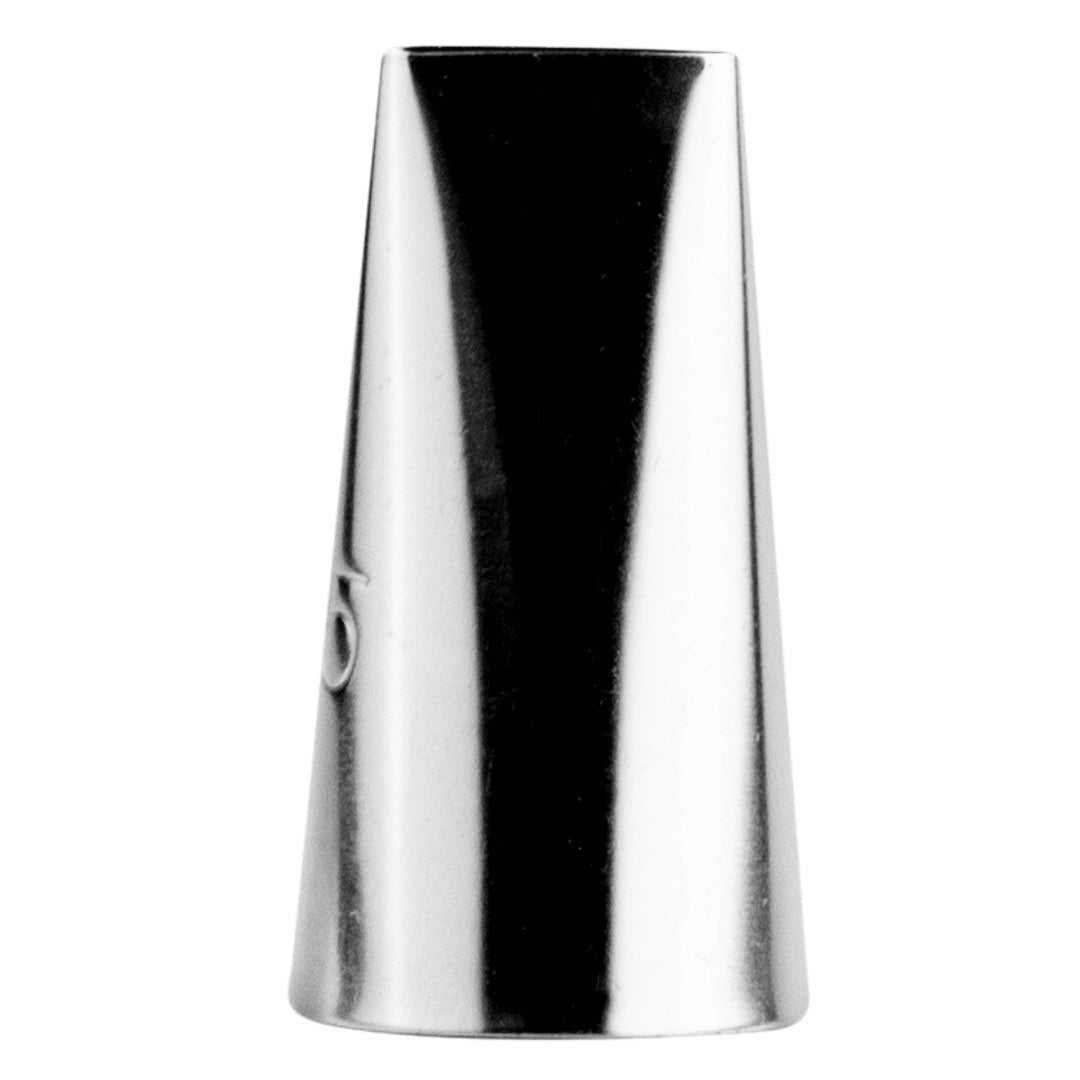 Pastry Tek Stainless Steel #45 Basketweave Piping Tip - 3/4" x 3/4" x 1 1/4" - 1 count box