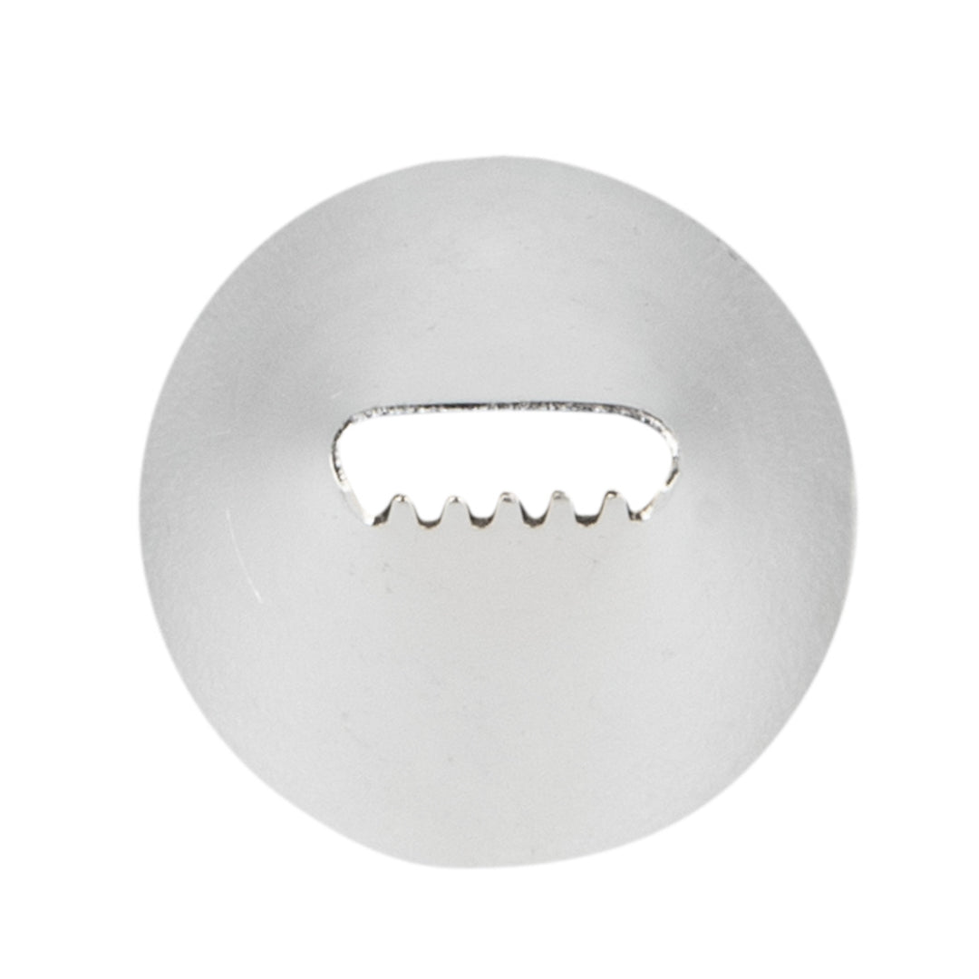 Pastry Tek Stainless Steel #47 Basketweave Piping TIp - 3/4" x 3/4" x 1" - 1 count box