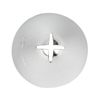 Pastry Tek Stainless Steel #54 Closed Star Piping Tip - 3/4" x 3/4" x 1 1/4" - 1 count box