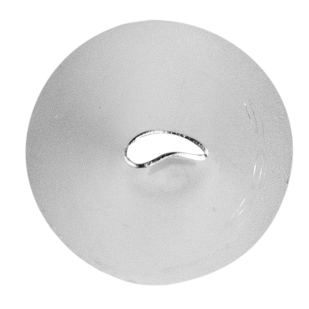 Pastry Tek Stainless Steel #59S/59 Degree Petal Piping Tip - 3/4" x 3/4" x 1 1/4" - 1 count box
