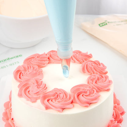 Pastry Tek Stainless Steel #62 Petal Piping Tip - 3/4" x 3/4" x 1" - 1 count box