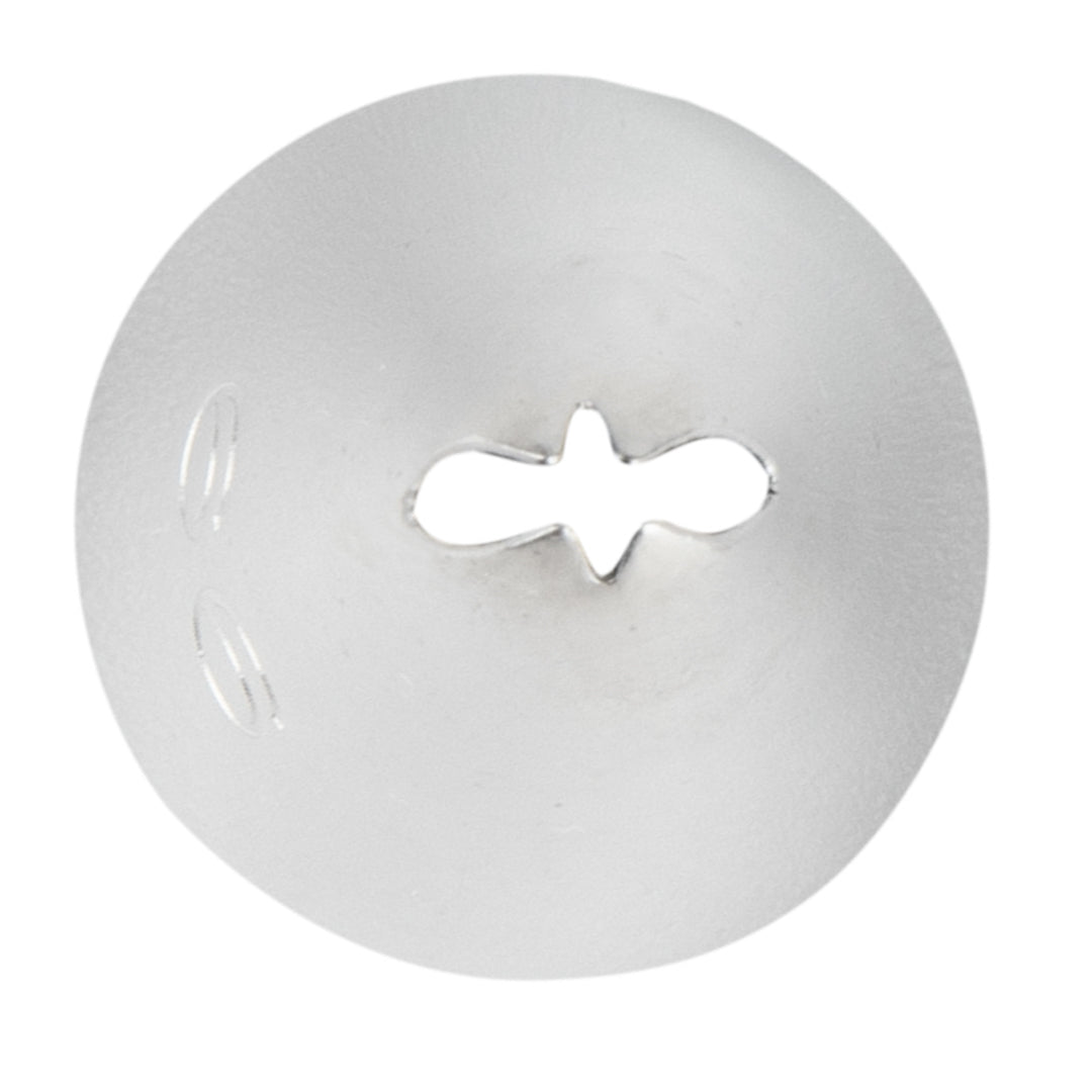 Pastry Tek Stainless Steel #66 Leaf Piping Tip - 3/4" x 3/4" x 1 1/4" - 1 count box