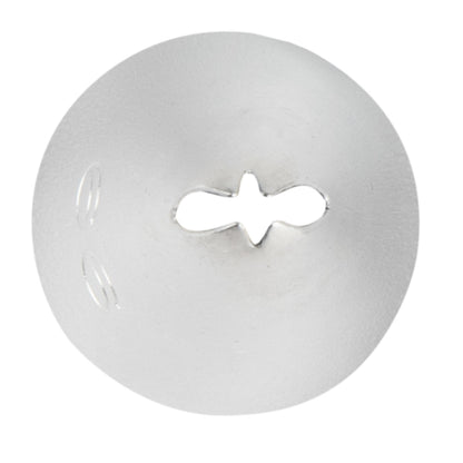 Pastry Tek Stainless Steel #66 Leaf Piping Tip - 3/4" x 3/4" x 1 1/4" - 1 count box