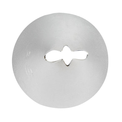 Pastry Tek Stainless Steel #68 Leaf Piping Tip - 3/4" x 3/4" x 1 1/4" - 1 count box