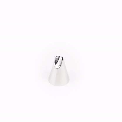 Pastry Tek Stainless Steel #79 Specialty Piping Tip - 3/4" x 3/4" x 1" - 1 count box