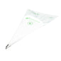 Pastry Tek Stainless Steel #86 Ruffle Piping Tip - 3/4" x 3/4" x 1 1/4" - 1 count box