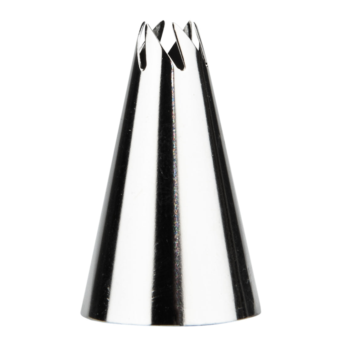 Pastry Tek Stainless Steel #96 Specialty Piping Tip - 3/4" x 3/4" x 1" - 1 count box