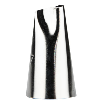 Pastry Tek Stainless Steel #97 Petal Piping Tip - 3/4" x 3/4" x 1 1/4" - 1 count box