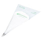 Pastry Tek Stainless Steel #101 Petal Piping Tip - 3/4" x 3/4" x 1 1/4" - 1 count box