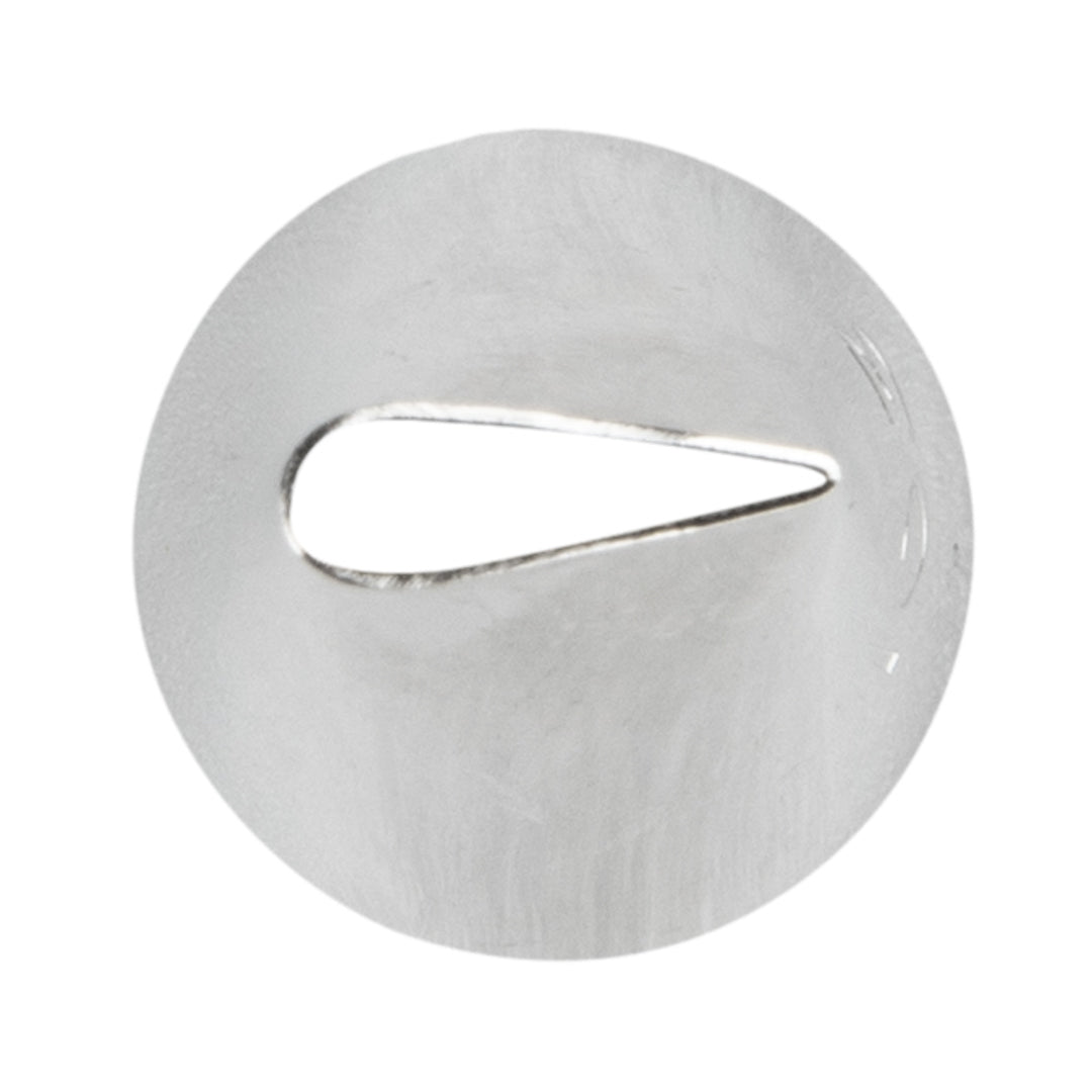 Pastry Tek Stainless Steel #103 Petal Piping Tip - 3/4" x 3/4" x 1 1/4" - 1 count box