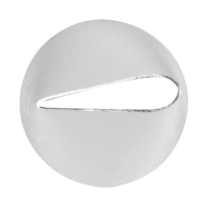 Pastry Tek Stainless Steel #104 Petal Piping Tip - 3/4" x 3/4" x 1 1/4" - 1 count box
