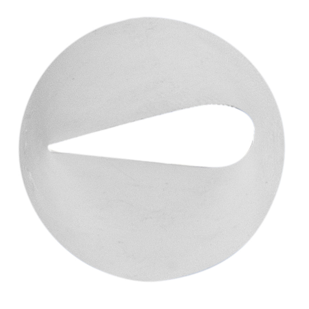 Pastry Tek Stainless Steel #125 Petal Piping Tip - 1" x 1" x 1 1/2" - 1 count box