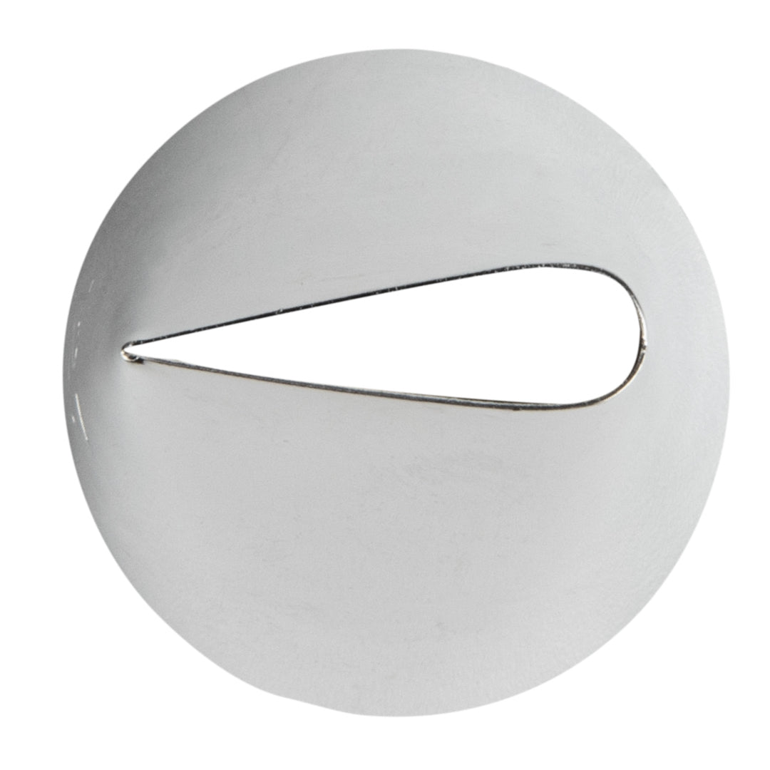 Pastry Tek Stainless Steel #127 Petal Piping Tip - 1 1/4" x 1 1/4" x 1 3/4" - 1 count box